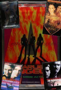 1h048 LOT OF 5 VINYL BANNERS '90s-00s Charlie's Angels, Astronaut's Wife, Anna and the King+more!
