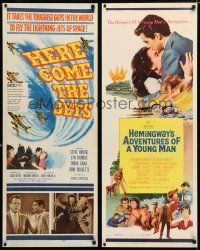 1h066 LOT OF 20 UNFOLDED INSERTS '50s-80s great images from a variety of different movies!