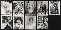 1h217 LOT OF 9 7x9 TELEVISION STILLS '80s Jamie Lee Curtis, Lesley-Anne Down, Jane Seymour!