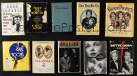 1h021 LOT OF 10 HARDCOVER MULTIPLE ACTOR BIOGRAPHICAL BOOKS '50s-00s Bud & Lou, Astaire & Rogers!