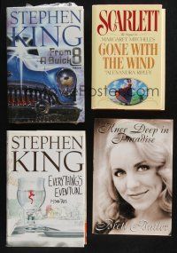 1h044 LOT OF 4 HARDCOVER NOVELS '90s-00s two Stephen King books, Gone with the Wind & more!