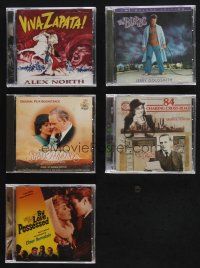 1h195 LOT OF 5 MOVIE SOUNDTRACK CDS '90s-00s The Burbs, By Love Possessed, Viva Zapata & more!