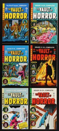 1h193 LOT OF 6 THE VAULT OF HORROR COMIC BOOK ANNUALS FROM EC COMICS '90s containing 29 issues!