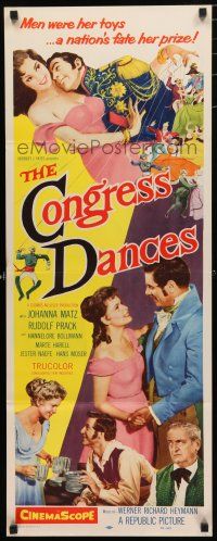 1j503 CONGRESS DANCES insert '56 Franz Antel's Der Kongress tanzt, Johanna Matz!