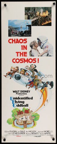 1j727 SPACEMAN & KING ARTHUR insert '79 Disney sci-fi, Unidentified Flying Oddball!