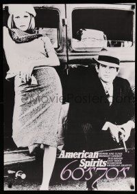 1j017 AMERICAN SPIRITS 60's 70's Japanese '90s Warren Beatty & Faye Dunaway as Bonnie and Clyde!