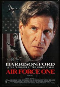 1k031 AIR FORCE ONE int'l DS 1sh '97 President Harrison Ford, Gary Oldman, Glenn Close!