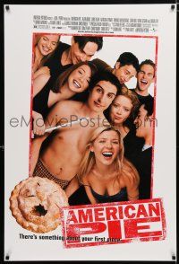 1k045 AMERICAN PIE DS 1sh '99 Jason Biggs, Chris Klein, Tara Reid, wacky teen comedy!