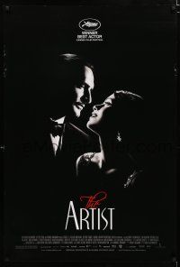 1k052 ARTIST DS 1sh '11 Jean Dujardin, Berenice Bejo, James Cromwell!