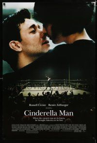 1k140 CINDERELLA MAN DS 1sh '05 Ron Howard directed, Russell Crowe, Renee Zellweger, boxing!