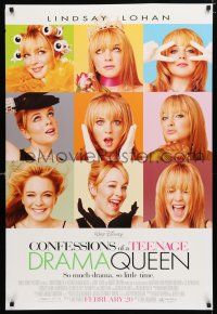 1k155 CONFESSIONS OF A TEENAGE DRAMA QUEEN advance DS 1sh '04 pulchritudinous Lindsay Lohan!