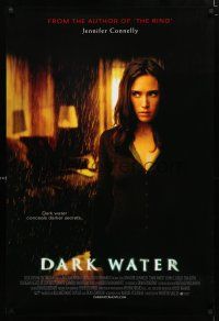 1k175 DARK WATER DS 1sh '05 sexy Jennifer Connelly, some mysteries aren't meant to be solved!