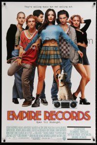 1k236 EMPIRE RECORDS DS 1sh '95 Liv Tyler, Anthony LaPaglia, Renee Zellweger, Ethan Embry!