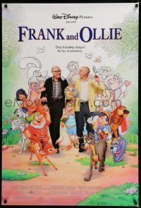 1k264 FRANK & OLLIE DS 1sh '95 Walt Disney animators Frank Thomas & Oliver Johnston!