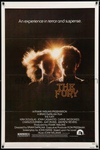 1k275 FURY 1sh '78 Brian De Palma, Kirk Douglas, an experience in terror & suspense!