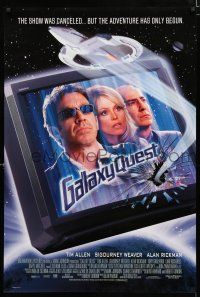 1k277 GALAXY QUEST int'l DS 1sh '99 Tim Allen, Sigourney Weaver, Star Trek sci-fi spoof!