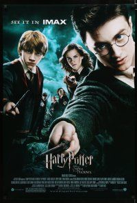1k332 HARRY POTTER & THE ORDER OF THE PHOENIX IMAX DS 1sh '07 Daniel Radcliffe, Emma Watson!