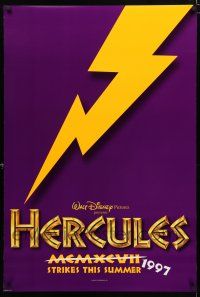 1k345 HERCULES purple advance DS 1sh '97 Walt Disney Ancient Greece fantasy cartoon!
