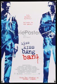 1k413 KISS KISS BANG BANG DS 1sh '05 Robert Downey Jr., Val Kilmer, Michelle Monaghan