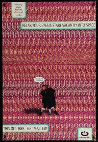 1k460 MALLRATS style A teaser DS 1sh '95 Kevin Smith, Snootchie Bootchies, cool magic eye design!