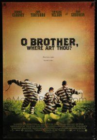 1k531 O BROTHER, WHERE ART THOU? DS 1sh '00 Coen Brothers, George Clooney, John Turturro