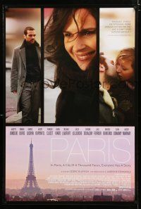 1k553 PARIS 1sh '09 Romain Duris, Fabrice Luchini, pretty Juliette Binoche!