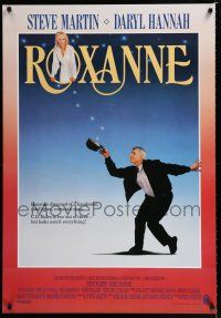 1k638 ROXANNE int'l 1sh '87 Steve Martin as modern Cyrano de Bergerac, Daryl Hannah!