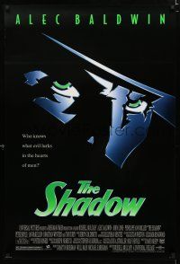 1k667 SHADOW DS 1sh '94 Alec Baldwin knows what evil lurks in the hearts of men!
