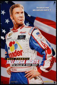 1k745 TALLADEGA NIGHTS THE BALLAD OF RICKY BOBBY teaser DS 1sh '06 NASCAR driver Will Ferrell!