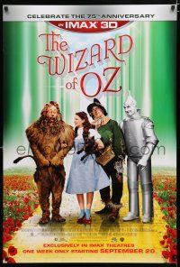 1k834 WIZARD OF OZ G rated advance DS 1sh R13 Victor Fleming, Judy Garland all-time classic!