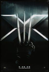 1k844 X-MEN: THE LAST STAND style A teaser DS 1sh '06 Hugh Jackman, Patrick Stewart, Marvel Comics!