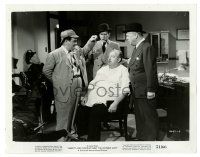 1m073 ABBOTT & COSTELLO MEET THE INVISIBLE MAN 8x10.25 still '51 Bud watches Lou hypnotize Maxey!