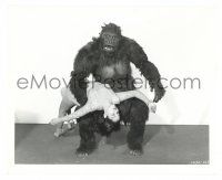 1m194 CAPTIVE WILD WOMAN 8.25x10 still '43 best image of fake ape carrying unconscious Acquanetta!