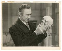 1m264 DEVIL BAT 8.25x10 still '40 wonderful close up leering Bela Lugosi holding human skull!