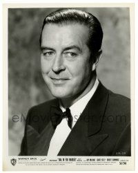 1m270 DIAL M FOR MURDER 8x10.25 still '54 Hitchcock, head & shoulders portrait of Ray Milland!