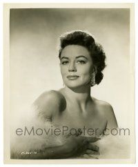 1m294 DOROTHY MALONE 8.25x10 still '54 sexy bare-shouldered c/u when she was making Loophole!