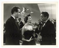 1m307 EAST SIDE WEST SIDE deluxe 8.25x10 still '50 Ava Gardner gets important message from waiter!