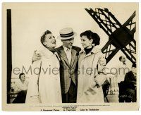 1m366 FUNNY FACE 8x10.25 still '57 Fred Astaire between Audrey Hepburn & Kay Thompson!