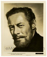 1m383 GHOST & MRS. MUIR 8x10 still '47 super close portrait of bearded Rex Harrison!