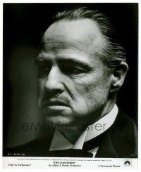 1m405 GODFATHER 8x10 still '72 best close up of Marlon Brando in Francis Ford Coppola classic!