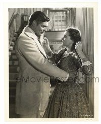 1m410 GONE WITH THE WIND 8x10.25 still '39 angry Clark Gable staring at spoiled Vivien Leigh!