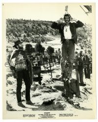 1m412 GOOD, THE BAD & THE UGLY 8x10 still '68 Clint Eastwood forces Eli Wallach to hang himself!