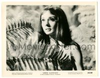 1m425 GREEN MANSIONS 8x10.25 still '59 beautiful Audrey Hepburn as Rima behind fern!
