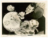 1m433 HANDS ACROSS THE TABLE 8x10.25 still '35 overhead shot of Fred MacMurray & Carole Lombard!