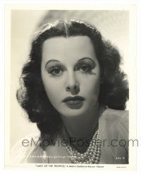 1m438 HEDY LAMARR 8x10.25 still '39 beautiful close up wearing pearls from Lady of the Tropics!