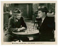 1m444 HIS WOMAN 8x10.25 still '31 close up of Gary Cooper glaring at the man he's drinking with!