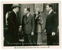 1m449 HONOR AMONG LOVERS 8x10.25 still '31 Claudette Colbert stands behind Owsley, who is accused!