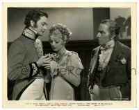 1m458 HOUSE OF ROTHSCHILD 8x10.25 still '34 Loretta Young between George Arliss & Robert Young!
