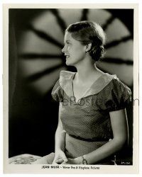 1m516 JEAN MUIR 8x10 still '30s smiling seated profile portriat of the pretty actress!