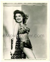 1m518 JEAN PARKER 8x10 still '43 the sexy star of Dead Man's Eyes in two-piece swimsuit!